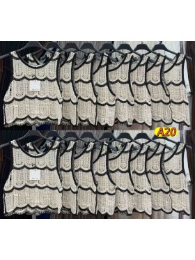 Bluzki damskie Włoskie , Size uni,paczka 6szt,1kolor