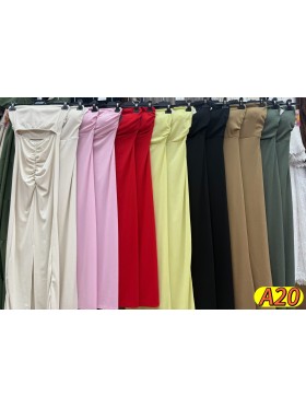 Sukienki damskie Włoskie , Size uni,paczka 6szt,mix kolor
