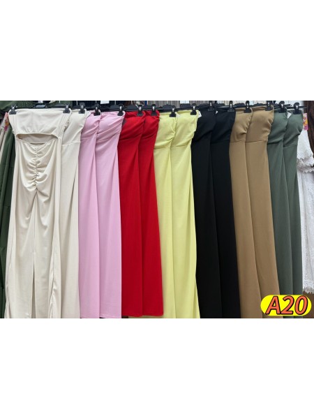 Sukienki damskie Włoskie , Size uni,paczka 6szt,mix kolor