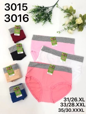 Majtki damskie, size xl-3xl paczka 24szt ,mix kolor