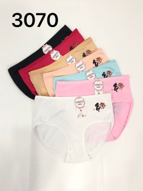 Majtki damskie, size xl-3xl paczka 24szt ,mix kolor