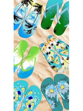 Ręczniki plażowe 70x140cm, paczka 10szt