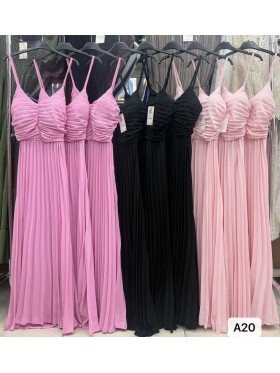 Sukienki damskie Włoskie , Size uni,paczka 6szt,mix kolor