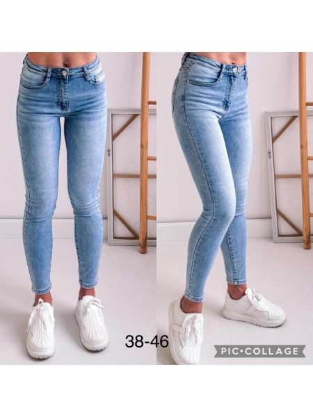 Jeansy damskie ,size 38-46, paczka 10szt,