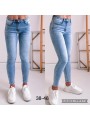 Jeansy damskie ,size 38-46, paczka 10szt,