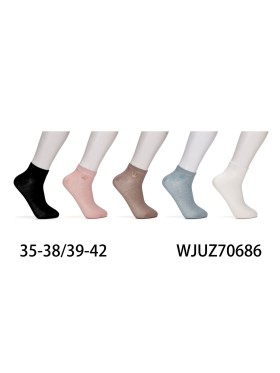 SKARPETY / STOPKI DAMSKIE .SIZE: 35-42, (40PAR/PACZKA) KOLOR JAK NA ZDZIĘCIU