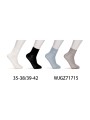 SKARPETY / STOPKI DAMSKIE .SIZE: 35-42, (40PAR/PACZKA) KOLOR JAK NA ZDZIĘCIU