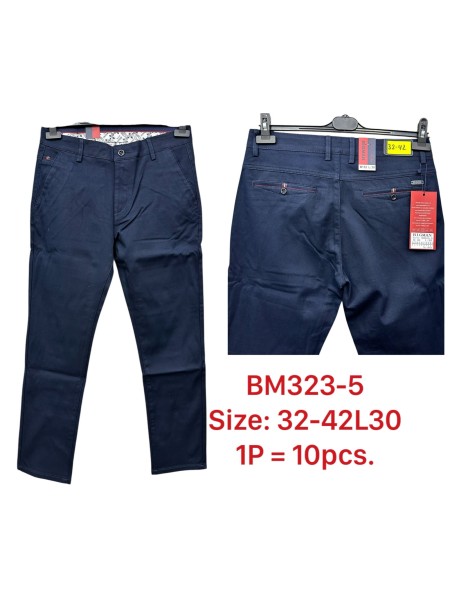 Spodnie MĘSKA  , Size 32-42,paczka 10szt,1kolor