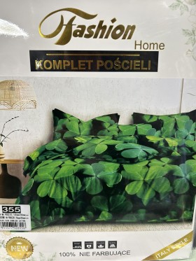 Komplet pościeli 100% satyna - bawełna 3 Częściowy Rozmiar : 160/200cm