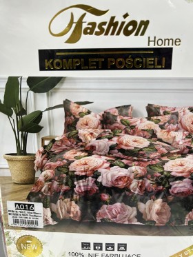Komplet pościeli 100% satyna - bawełna 3 Częściowy Rozmiar : 160/200cm