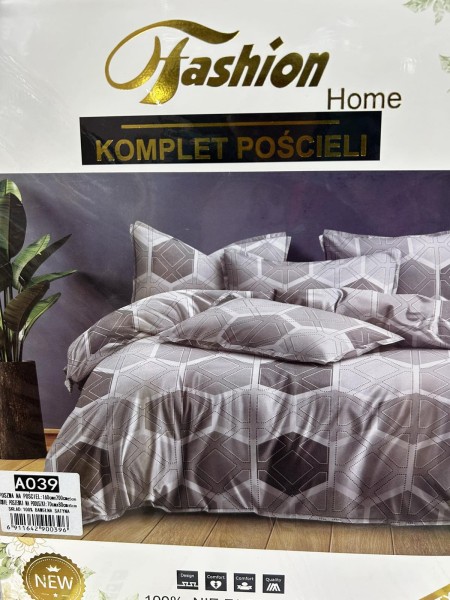Komplet pościeli 100% satyna - bawełna 3 Częściowy Rozmiar : 160/200cm