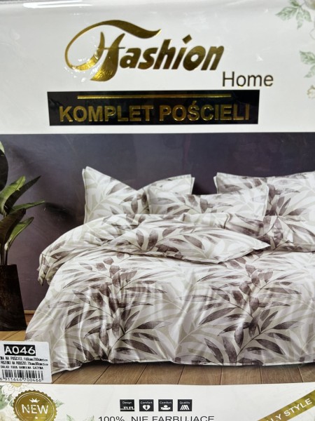 Komplet pościeli 100% satyna - bawełna 3 Częściowy Rozmiar : 160/200cm