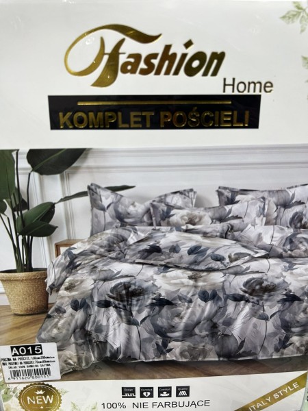 Komplet pościeli 100% satyna - bawełna 3 Częściowy Rozmiar : 160/200cm