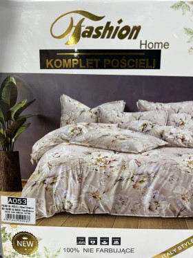 Komplet pościeli 100% satyna - bawełna 3 Częściowy Rozmiar : 200/220cm