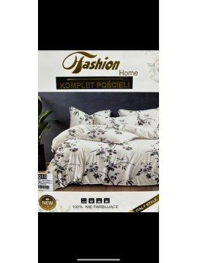 Komplet pościeli 100% satyna - bawełna 3 Częściowy Rozmiar : 200/220cm