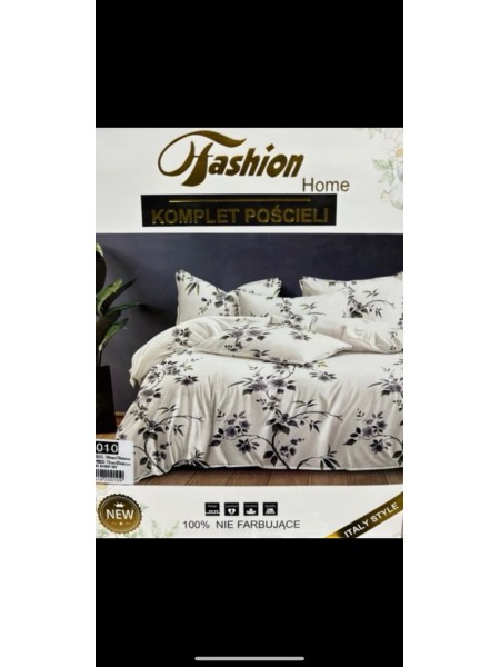 Komplet pościeli 100% satyna - bawełna 3 Częściowy Rozmiar : 200/220cm