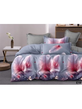Komplet pościeli 5D 100% satyna - bawełna  4 Częściowy  Rozmiar : 200/220cm