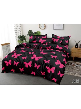 Komplet pościeli 100% satyna - bawełna  3 Częściowy  Rozmiar : 160/200cm