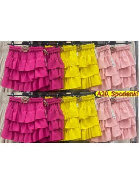 Spodenki damskie Włoskie , Size uni,paczka 6szt,mix kolor