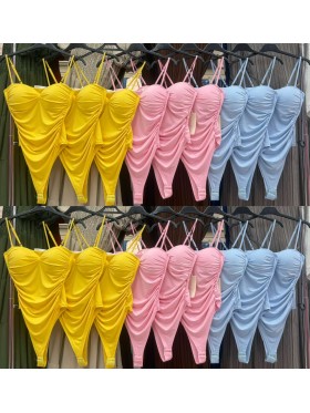 Body damskie Włoskie , Size uni,paczka 6szt,mix kolor