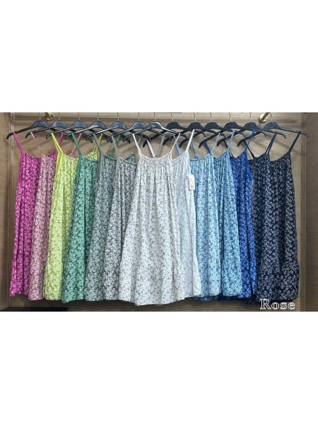 Sukienki damskie Włoskie , Size uni,paczka 6szt,mix kolor