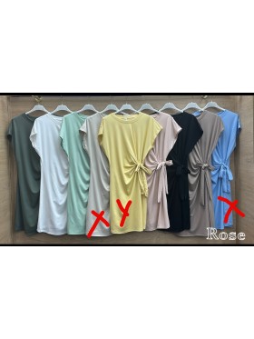 Sukienki damskie Włoskie , Size uni,paczka 6szt,mix kolor