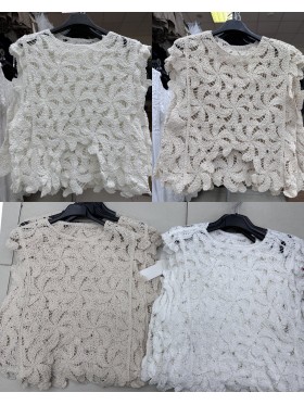 Bluzki damskie wloskie , Size uni,paczka 6szt,mix kolor