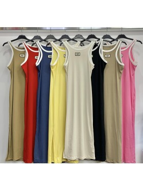Sukienki damskie wloskie , Size uni,paczka 6szt,mix kolor