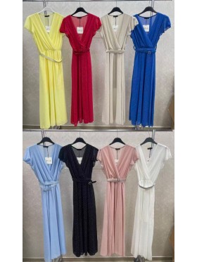 Sukienki damskie wloskie , Size uni,paczka 6szt,mix kolor