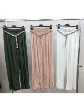 Spodnie damskie wloskie , Size uni,paczka 6szt,mix kolor