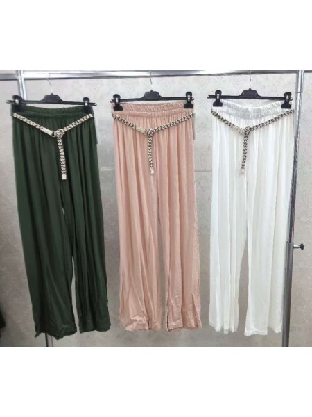Spodnie damskie wloskie , Size uni,paczka 6szt,mix kolor