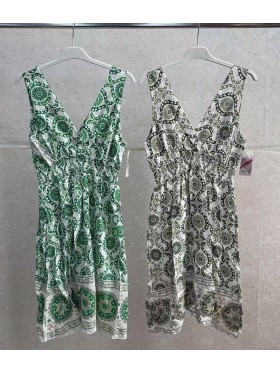 Sukienki damskie wloskie , Size uni,paczka 6szt,mix kolor