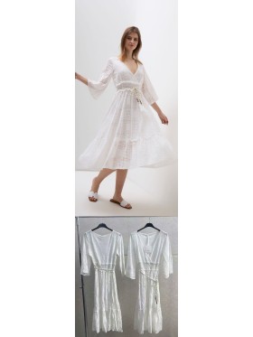 Sukienki damskie wloskie , Size uni,paczka 6szt,1kolor