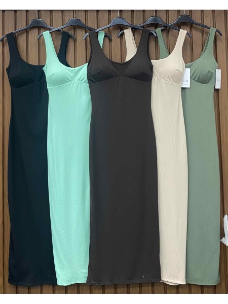 Sukienki damskie wloskie , Size uni,paczka 6szt,mix kolor