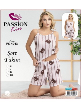 Piżama  damskie tureckie, Size m-2xl,paczka 8szt,1kolor