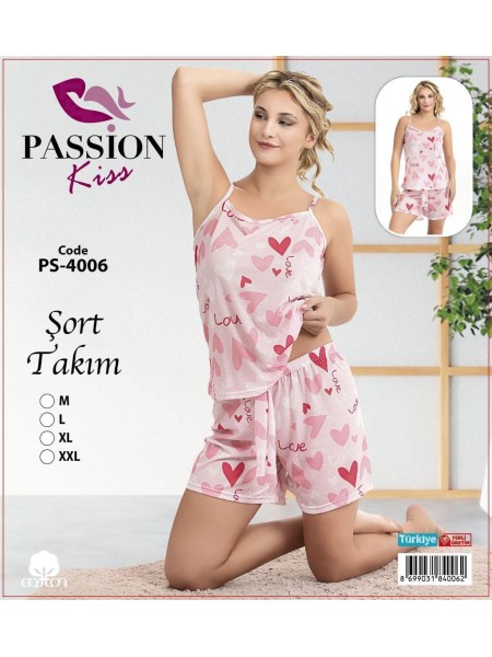 Piżama  damskie tureckie, Size m-2xl,paczka 8szt,1kolor