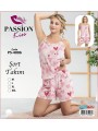 Piżama  damskie tureckie, Size m-2xl,paczka 8szt,1kolor