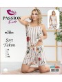 Piżama  damskie tureckie, Size m-2xl,paczka 8szt,1kolor