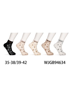 SKARPETY / STOPKI DAMSKIE .SIZE: 35-42, (40PAR/PACZKA) KOLOR JAK NA ZDZIĘCIU