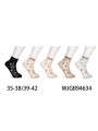 SKARPETY / STOPKI DAMSKIE .SIZE: 35-42, (40PAR/PACZKA) KOLOR JAK NA ZDZIĘCIU