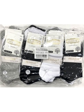 SKARPETY / STOPKI DAMSKIE .SIZE: 35-42, (40PAR/PACZKA) KOLOR JAK NA ZDZIĘCIU