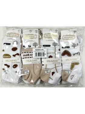SKARPETY / STOPKI DAMSKIE .SIZE: 35-42, (40PAR/PACZKA) KOLOR JAK NA ZDZIĘCIU