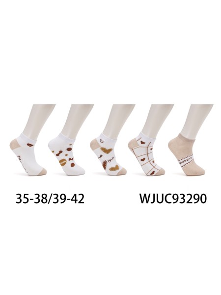 SKARPETY / STOPKI DAMSKIE .SIZE: 35-42, (40PAR/PACZKA) KOLOR JAK NA ZDZIĘCIU