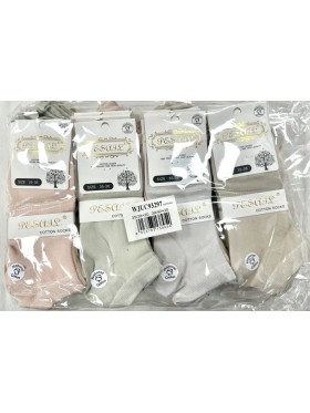 SKARPETY / STOPKI DAMSKIE .SIZE: 35-42, (40PAR/PACZKA) KOLOR JAK NA ZDZIĘCIU