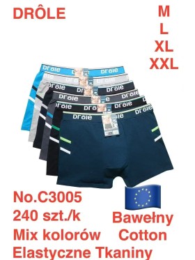 BOKSERKI MĘSKIE .SIZE: m -2xl (24 SZT/PACZKA) KOLOR JAK NA ZDZIĘCIU