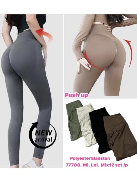 Legginsy damskie , Size M-Xl,paczka 12szt,MIX kolor