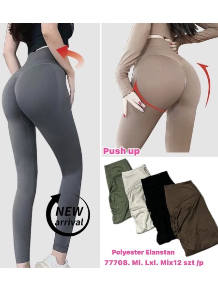 Legginsy damskie , Size M-Xl,paczka 12szt,MIX kolor