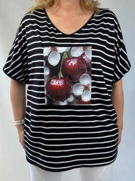 Tuniki damskie Polskie, Size standard, paczka 4szt 1kolor