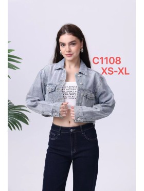 Kurtki jeansowe damskie ,size xs-xl, paczka 10szt,
