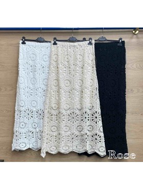 Spódnica długa damskie Włoskie , Size uni,paczka 6szt,mix kolor